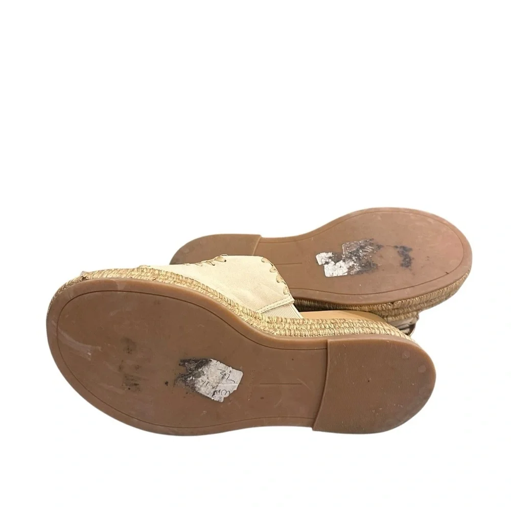 Dolce Vita Wanika Sandals Sand Nubuck Double Buckle Size 7.5